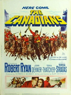The Canadians (1961) - poster