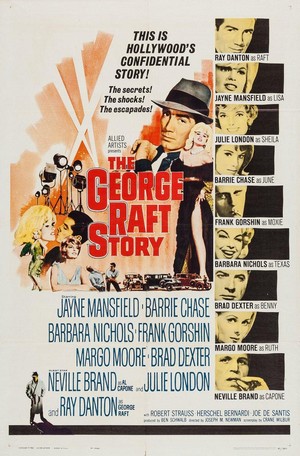 The George Raft Story (1961) - poster