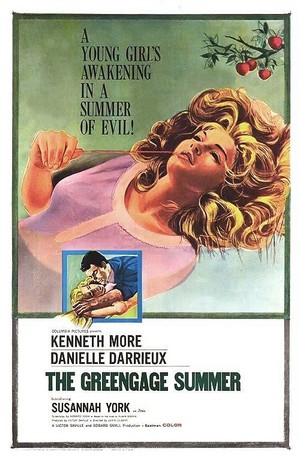 The Greengage Summer (1961) - poster