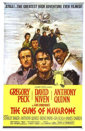 The Guns of Navarone (1961) - poster