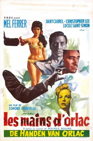The Hands of Orlac (1961) - poster