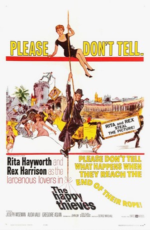 The Happy Thieves (1961) - poster