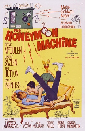 The Honeymoon Machine (1961) - poster