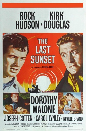 The Last Sunset (1961) - poster