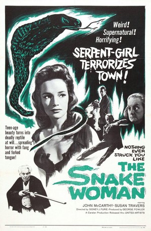 The Snake Woman (1961) - poster