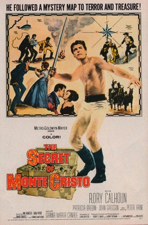 The Treasure of Monte Cristo (1961) - poster