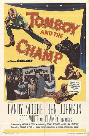Tomboy and the Champ (1961) - poster