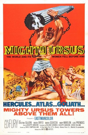 Ursus (1961) - poster