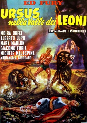 Ursus nella Valle dei Leoni (1961) - poster