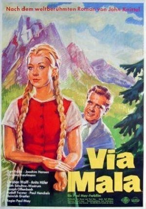 Via Mala (1961) - poster