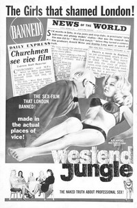 West End Jungle (1961) - poster