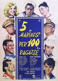 5 Marines per 100 Ragazze (1962) - poster