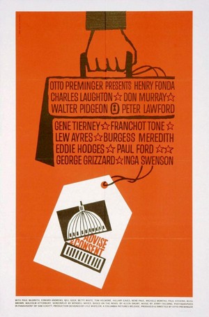 Advise & Consent (1962) - poster