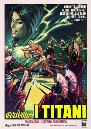 Arrivano i Titani (1962) - poster