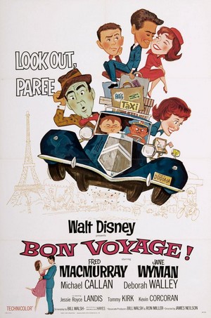 Bon Voyage! (1962) - poster