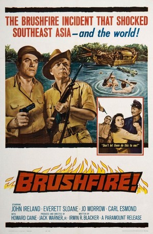 Brushfire (1962) - poster