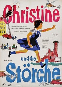 Christine und die Störche (1962) - poster