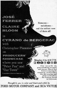 Cyrano de Bergerac (1962) - poster