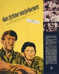 Das Grüne Ungeheuer (1962) - poster