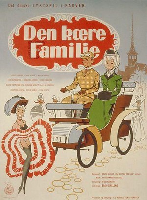 Den Kære Familie (1962) - poster