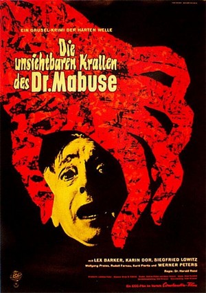 Die Unsichtbaren Krallen des Dr. Mabuse (1962) - poster