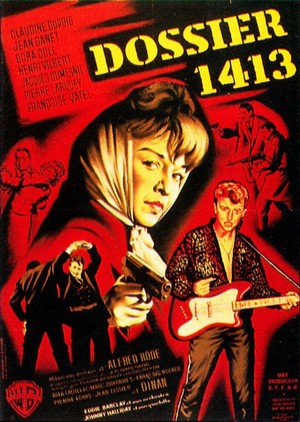 Dossier 1413 (1962) - poster