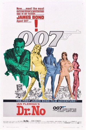 Dr. No (1962) - poster