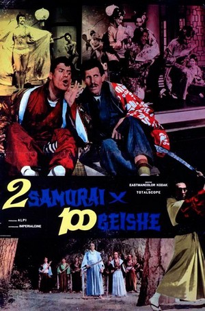 Due Samurai per Cento Geishe (1962) - poster