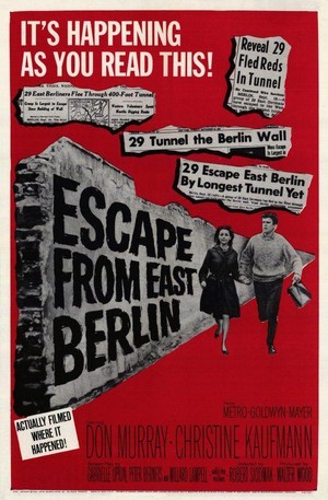 Escape from East Berlin (1962) - poster
