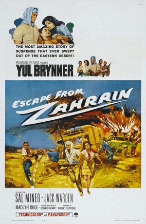 Escape from Zahrain (1962) - poster