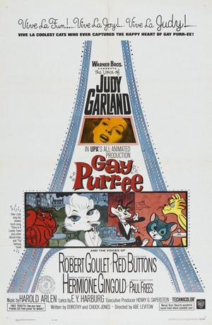 Gay Purr-ee (1962) - poster