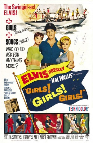 Girls! Girls! Girls! (1962) - poster