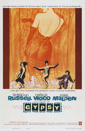 Gypsy (1962) - poster
