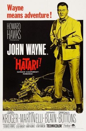 Hatari! (1962) - poster
