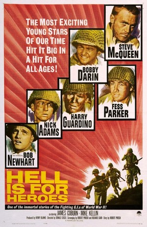 Hell Is for Heroes (1962) - poster