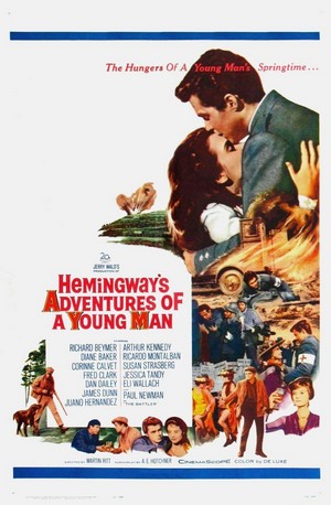 Hemingway's Adventures of a Young Man (1962) - poster