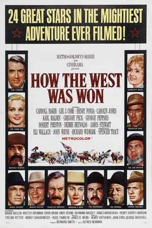 How the West Was Won (1962) - poster