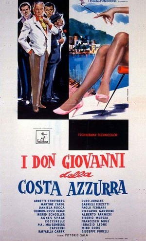 I Dongiovanni della Costa Azzurra (1962) - poster