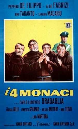 I Quattro Monaci (1962) - poster
