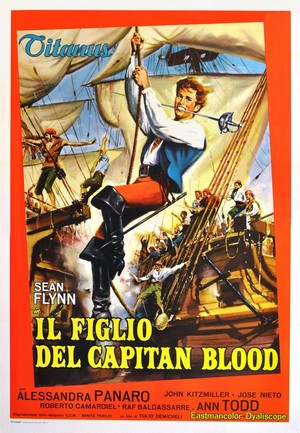 Il Figlio del Capitano Blood (1962) - poster