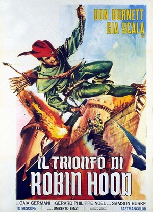 Il Trionfo di Robin Hood (1962) - poster