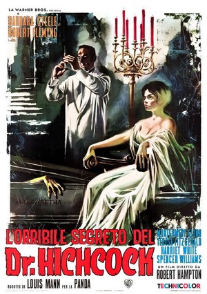 L'Orribile Segreto del Dr. Hichcock (1962) - poster