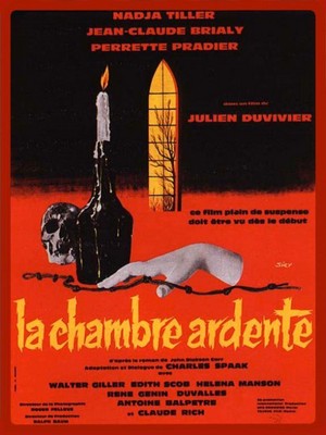 La Chambre Ardente (1962) - poster