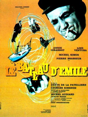 Le Bateau d'Émile (1962) - poster