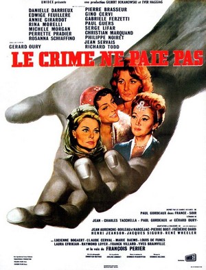 Le Crime Ne Paie Pas (1962) - poster