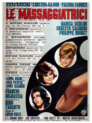 Le Massaggiatrici (1962) - poster