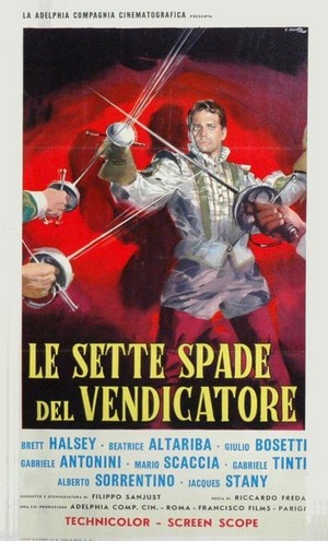 Le Sette Spade del Vendicatore (1962) - poster