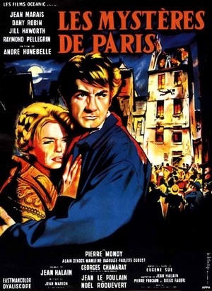 Les Mystères de Paris (1962) - poster