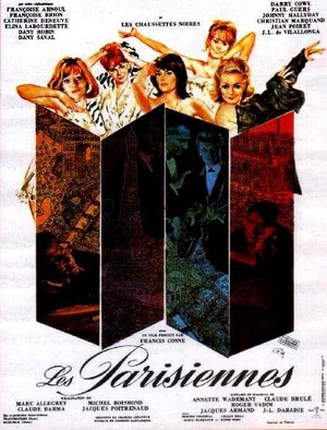 Les Parisiennes (1962) - poster