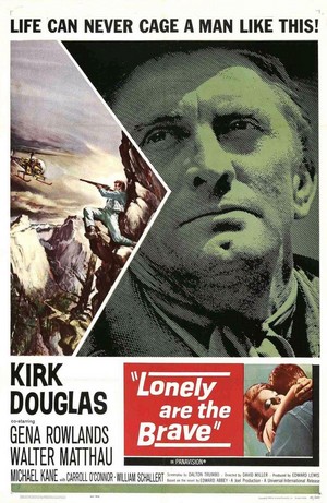 Lonely Are the Brave (1962) - poster